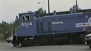 South Bend Conrail Local Chase [upl. by Orimisac]