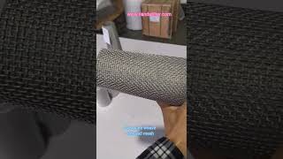 Sintered mesh filter cone with all square sintered wire mesh sinteredmesh [upl. by Beilul]