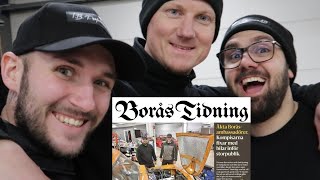 VI Ã„R MED I BORÃ…S TIDNING  KÃ„MPAR PÃ… MED AMAZON KOMBIN OCH HÃ„MTAR NYA BILAR VLOGG 019 [upl. by Jennings]