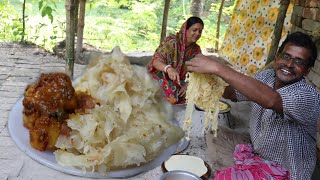 একদম দোকানের মতো পেটে পরোটা আর আলু কোশা রান্না হলো আমাদের বাড়িতে  Petai Paratha Recipe Street Styl [upl. by Immac286]