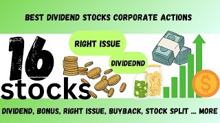 dividend stocks upcoming 🚀🚀 [upl. by Airemaj]