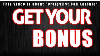 quotCraigslist San Antonioquot  CraigslistSanAntonio  craigslistsanantonio [upl. by Adora174]