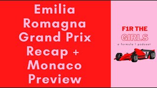 Emilia Romagna Grand Prix Recap  Monaco Grand Prix Preview [upl. by Dugas605]