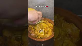 Tajine marocain 🇲🇦🇲🇦🔥🔥😋😋 love music food cooking [upl. by Orva609]