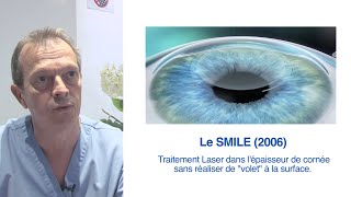 Technique Laser SMILE  interview du Directeur de la Clinique New Vision [upl. by Sollars515]