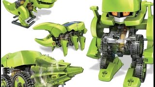 Review OWI T4 Transforming Solar Robot [upl. by Naman471]