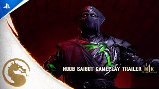 Mortal Kombat 1 Khaos Reigns  Noob Saibot Gameplay Trailer  PS5 Games [upl. by Nodal121]