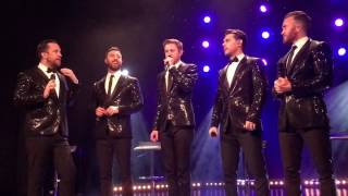 The Overtones Beauty and The Beast LIVE 1st time EVER [upl. by Aerdnek]