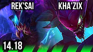 REKSAI vs KHAZIX JGL  604 700 games Dominating  EUW Grandmaster  1418 [upl. by Slater]