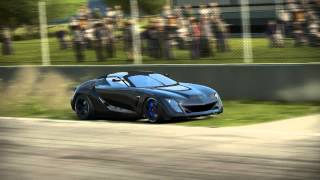 NFS Shift 2 Unleashed Bertone Mantide on Road America HD [upl. by Gniy685]