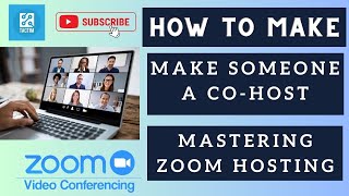 Mastering Zoom Hosting How to Make Someone a CoHost [upl. by Vivica]