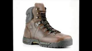 Mens Rocky 6115 Steel Toe WP Work Boot  SteelToeShoescom [upl. by Biddie458]