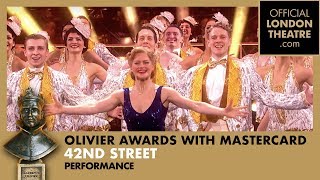 42nd Street amp Finale Ultimo  42nd Street performance at the Olivier Awards 2018 with Mastercard [upl. by Nahk]