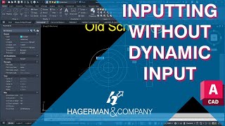 Input Geometry Without Using Dynamic Input AutoCAD tips [upl. by Longawa]