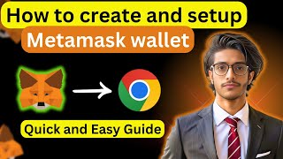 How to Create Metamask wallet  Step by Step Tutorial [upl. by Guthrey]