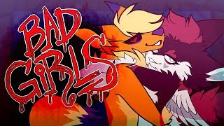 BAD GIRLS  ANIMATION MEME  COLLAB WITH TYPH [upl. by Yrrum]