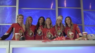 Bayshore Gift Wrap with the Sens Wives [upl. by Matt]