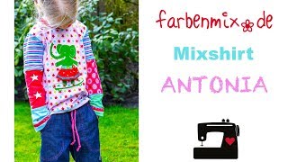 Videoanleitung Mixshirt Antonia [upl. by Alrzc]