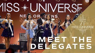 71st MISS UNIVERSE  MEET THE DELEGATES All 83  Miss Universe [upl. by Agnola98]