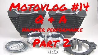 Sportster Iron 883 MotovlogQampA Hammer 1275 Conversion Pt 2 [upl. by Jeffy]