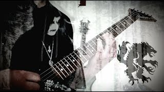 Satanic Warmaster  The Vampiric Tyrant guitar cover [upl. by Nishi]