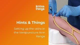 Hints amp Things Vein Set Up for the Venipuncture Arm Range [upl. by Lenzi]