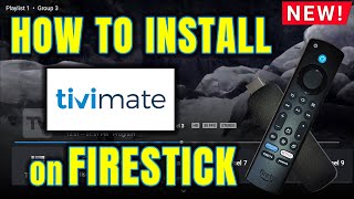 🎬🎦 TIVIMATE  LATEST VERSION 🎦🎬HOW TO INSTALL ON FIRESTICK  STEP by STEP [upl. by Eanore]