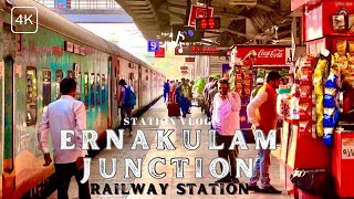 Ernakulam Jn Railway Station Kerala 4K Cinematic  Kochi  Indian Railways  Railway Stations [upl. by Entirb524]