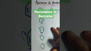 Resonance In BenzeneMesomeric Effect organic benzene cbseboard [upl. by Coralie]