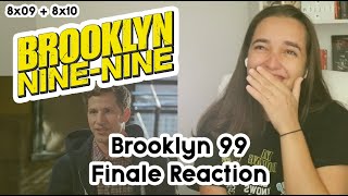 BROOKLYN NINENINE FINALE REACTION 8x09  8x10 l The Last Day [upl. by Adeuga759]