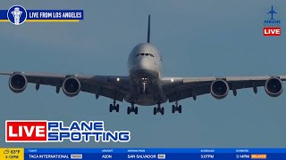 🔴LIVE LAX PLANE SPOTTING Watch Arrivals and Departures [upl. by Desmund]