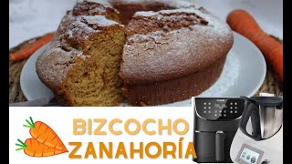 Bizcocho de Zanahoria en Cosori y Thermomix  El Mejor y Más Fácil [upl. by Natanhoj]