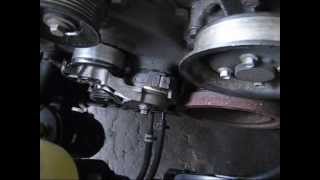 Tensioner and idler bearing replacement 2005 Crown Victoria [upl. by Charin734]