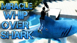 Skate 3  Part 10  MIRACLE WHIP OVER SHARK  Learning to flip [upl. by Akemrej95]