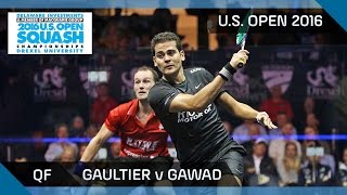 Squash Gaultier v Gawad  US Open 2016  QF Highlights [upl. by Barbara]