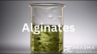 Alginates as Pharmaceutical Excipients [upl. by Anaidirib756]