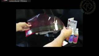 Tail Light Tint Film Overlay  Installation [upl. by Prissie]