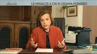 Minacce a chi si chiama Fornero  Solidarietà in diretta dallex Ministro [upl. by Idou]