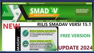 Cara Download dan Instal ANTIVIRUS SMADAV 2024 Versi 151 FREE VERSION [upl. by Eceer]