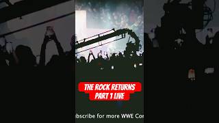 Electrifying Return The Rock Live on RAW 2024 Highlights therock wwe [upl. by Euh]