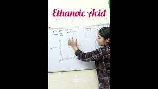 Ethanoic Acid structurechemistryformula chemistry physics chemicalequations [upl. by Eenet]