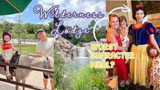 Least Popular Magic Kingdom Area Resort  Wilderness Lodge Resort Review [upl. by Lessirg516]