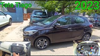 TATA TIAGO XZA PLUS AMT 2023 Features and review  Tiago XZA PLUS 2023 Review [upl. by Babette408]