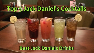 Top 5 Jack Daniels Cocktails Best Jack Daniels Drinks [upl. by Cutter]