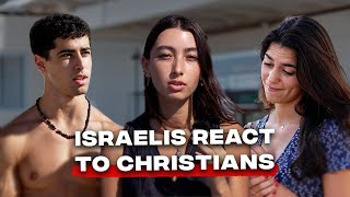 Israeli Jews React to Christians  Street Interview [upl. by Ben]