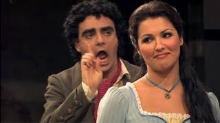 Donizetti  Lelisir damore Villazón Netrebko Ópera completa sub Español [upl. by Erdnoed]