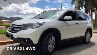 CRV 4WD consumo real analise de dono EXL Honda CRV 4X4 Flex consumo etanolálcool [upl. by Nacim]