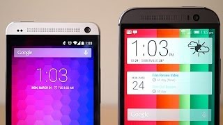 HTC One M8 vs HTC One  Did the best get better  Pocketnow [upl. by Lesde903]