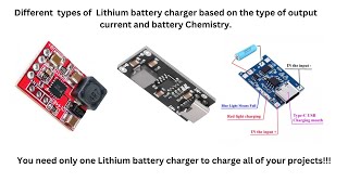 You need only one Lithium battery charger to charge all of your projects  PART 1 charger [upl. by Loferski967]