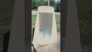 Visiting a Memorial To Three Tragic 1920s30s Indiana Coal Mine Disasters shorts history monument [upl. by Saravat572]